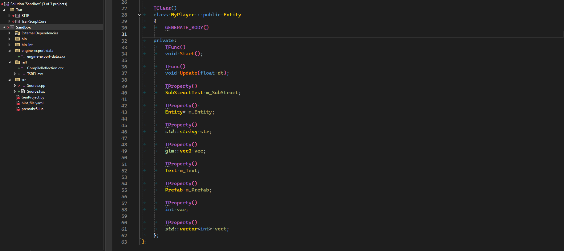 Tsar Features